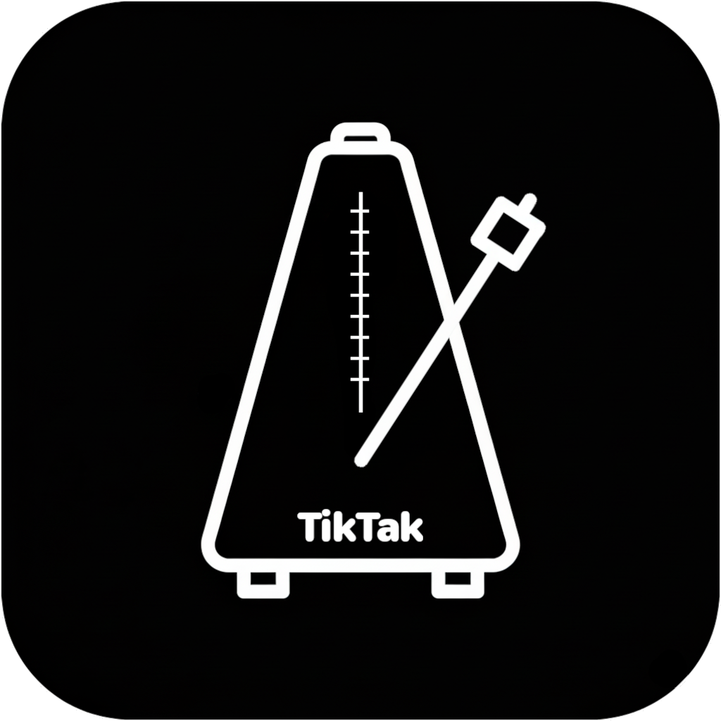 TikTak Metronome App Icon